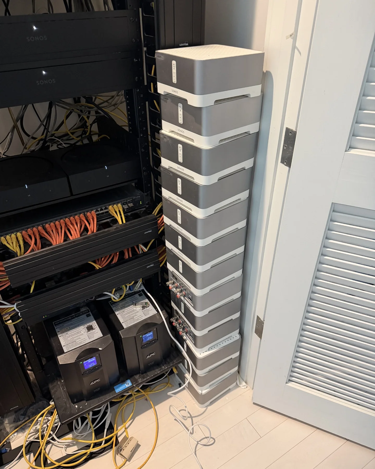Existing multi-zone Sonos amplifier system being evaluated for modernization
