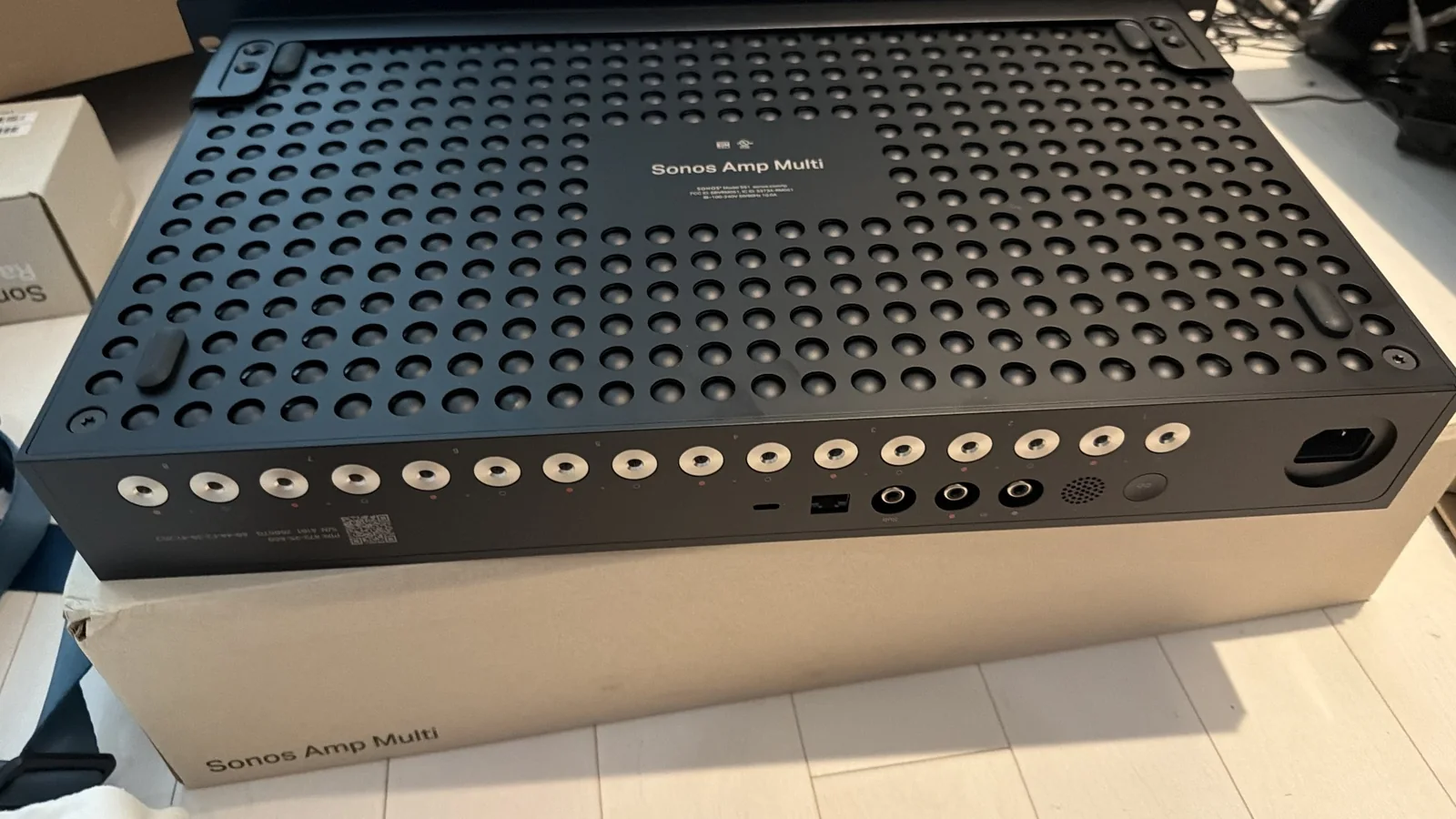 Sonos Amp Multi prepared for a professional whole-home audio system